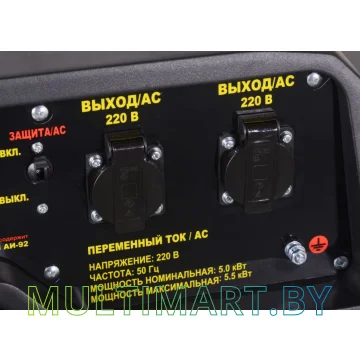 Бензиновый генератор Huter DY6500LX (64/1/15) картинка 6